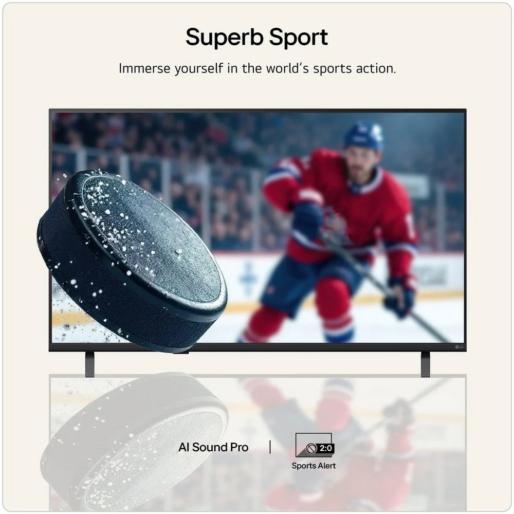 LG 43NU900B6LA 43 Inch NU90 NANO 4K LED Ultra HD HDR Smart AI TV 2026