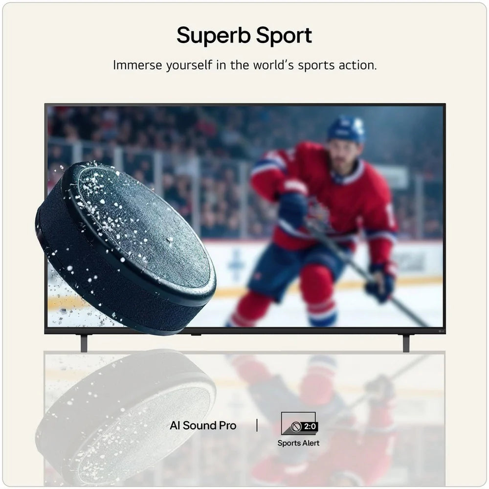 LG 65NU900B6LA 65 Inch NU90 NANO 4K LED Ultra HD HDR Smart AI TV 2026