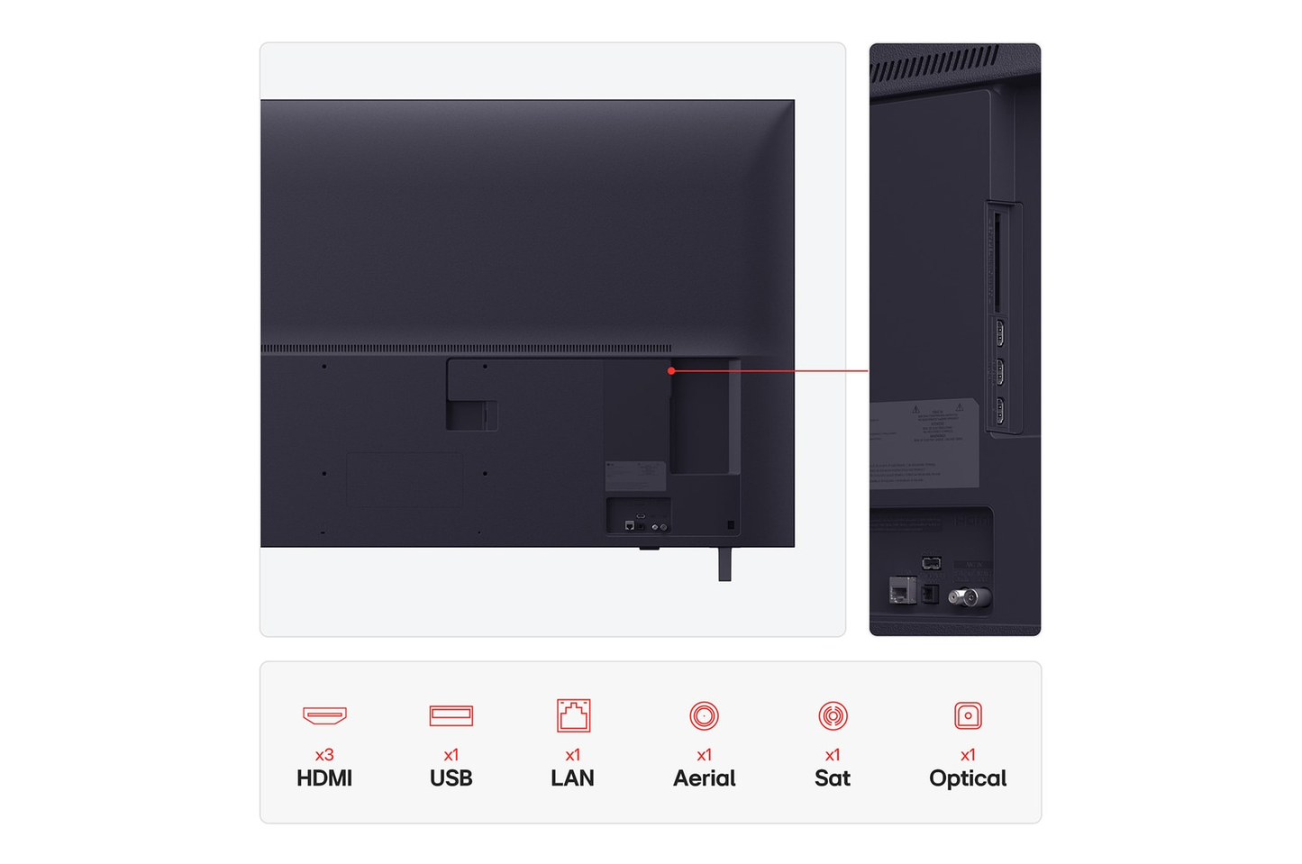 LG 65UA74006LB 65 Inch AI ThinQ UA74 4K UHD HDR Smart TV