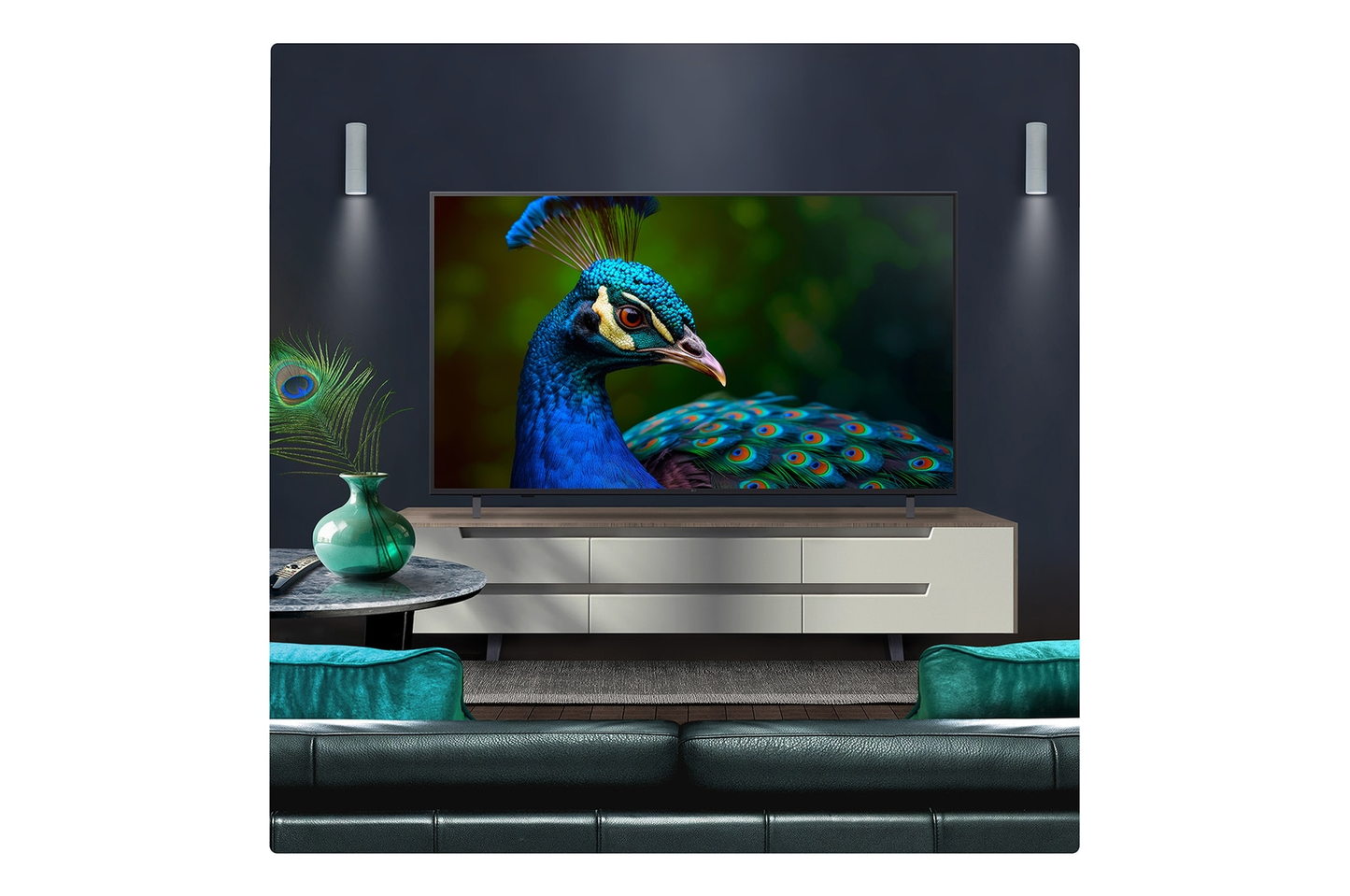 LG 65UA74006LB 65 Inch AI ThinQ UA74 4K UHD HDR Smart TV