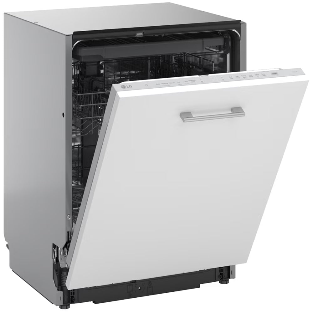 LG DB273TX QuadWash WiFi Connected Full Size Integrated Dishwasher 14 Place Settings