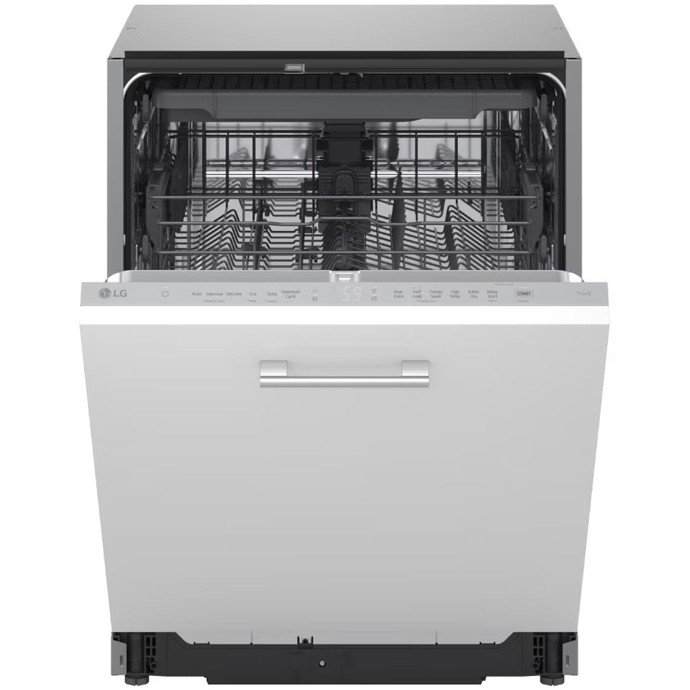 LG DB273TX QuadWash WiFi Connected Full Size Integrated Dishwasher 14 Place Settings