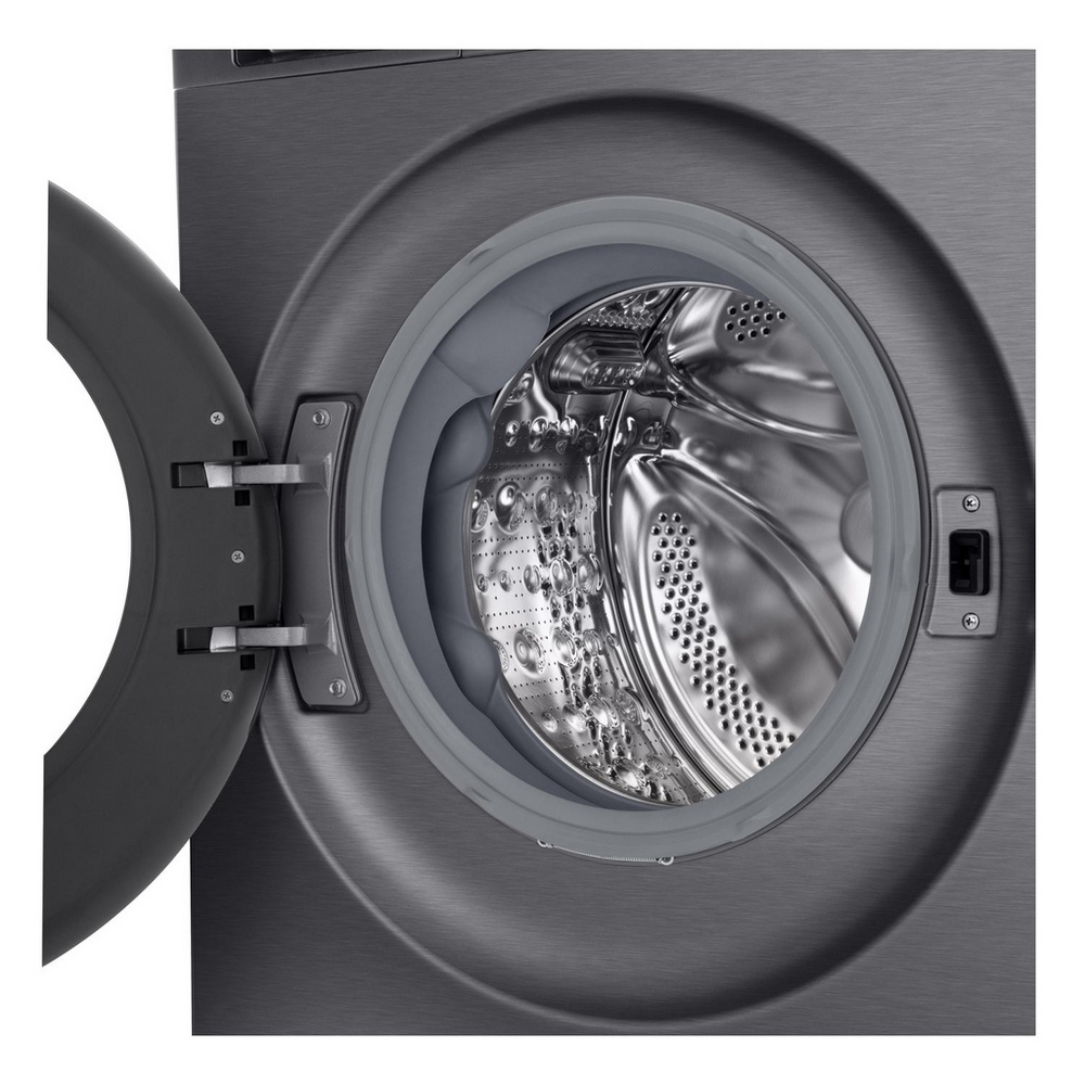 LG F2X50S9TBB 9kg 1200 Spin AI Direct Drive Freestanding Washing Machine Black