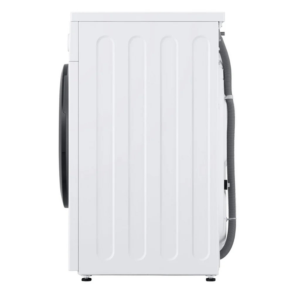 LG F4A10S8NWK 8kg 1400 Spin Front Load Washing Machine White - A Rated