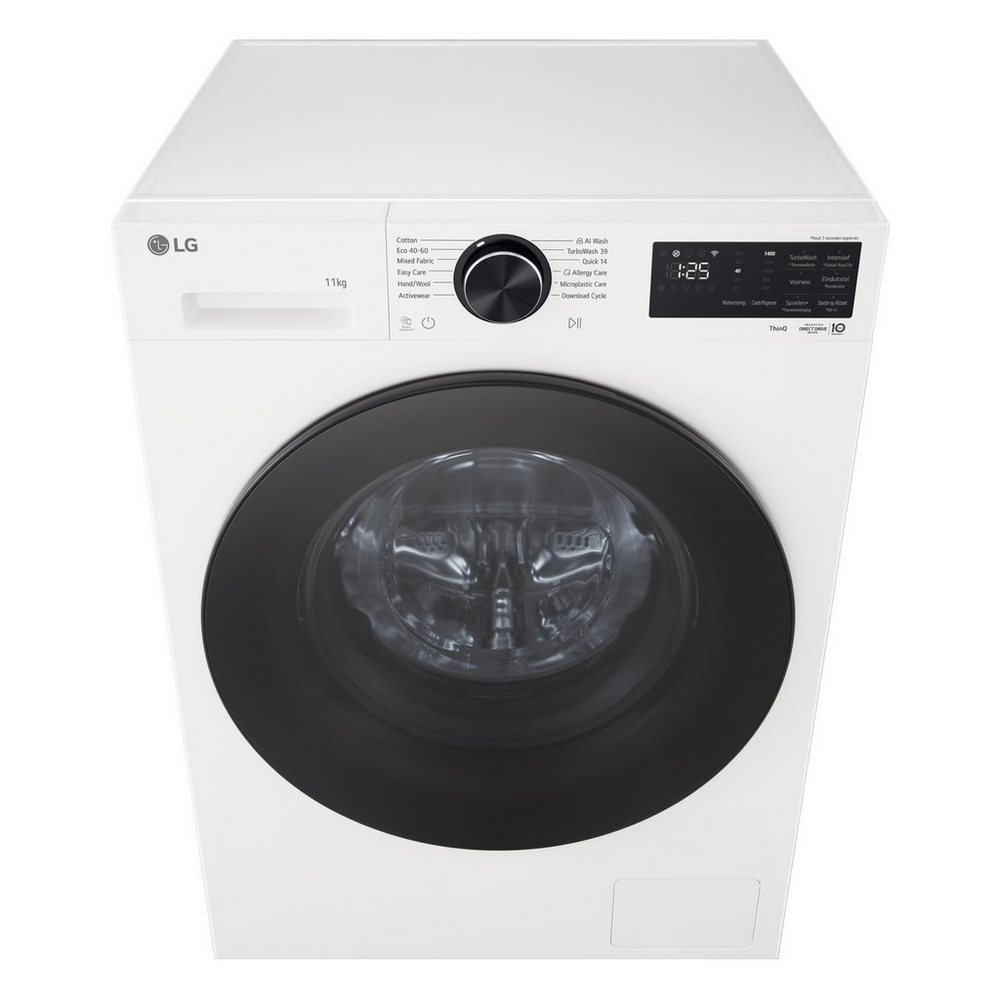 LG F4X5011TWB TurboWash360 11kg 1400 Spin AI Direct Drive Washing Machine White