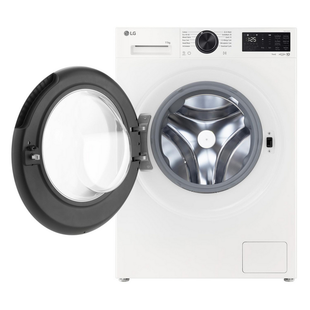 LG F4X5011TWB TurboWash360 11kg 1400 Spin AI Direct Drive Washing Machine White
