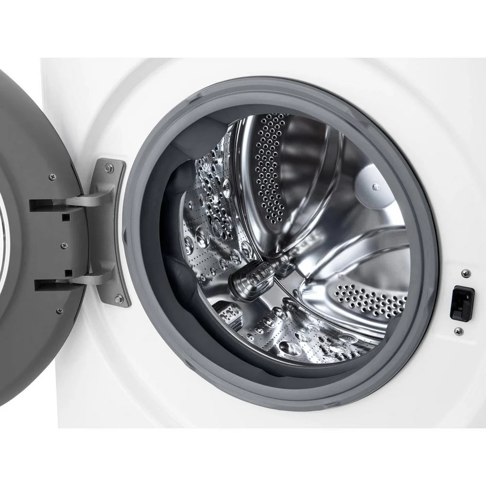 LG F4Y511WBLN1 11kg Steam 1400 Spin Freestanding Front Load Washing Machine White - A Rated