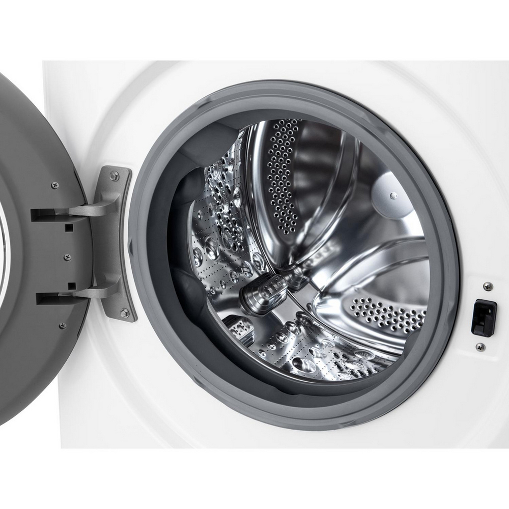 LG FWY706WWTN1 TurboWash360 10kg+6kg 1400 Spin AI Direct Drive Freestanding Washer Dryer White