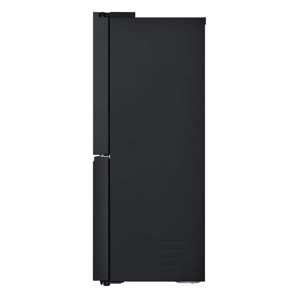 LG GMF960EV4E 646L NatureFRESH Plumbed American Style Fridge Freezer Black - E Rated