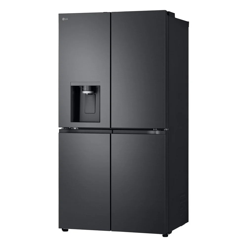LG GMF960EV4E 646L NatureFRESH Plumbed American Style Fridge Freezer Black - E Rated