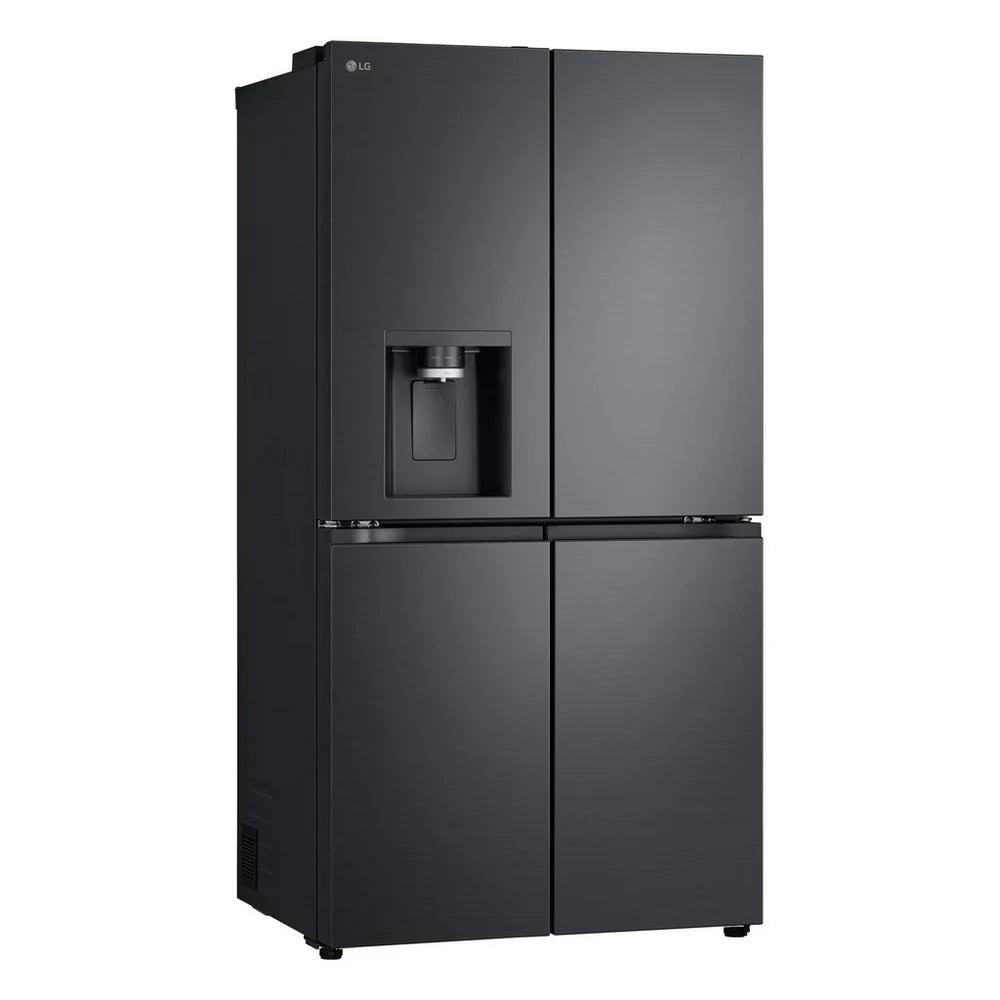LG GMF960EV4E 646L NatureFRESH Plumbed American Style Fridge Freezer Black - E Rated