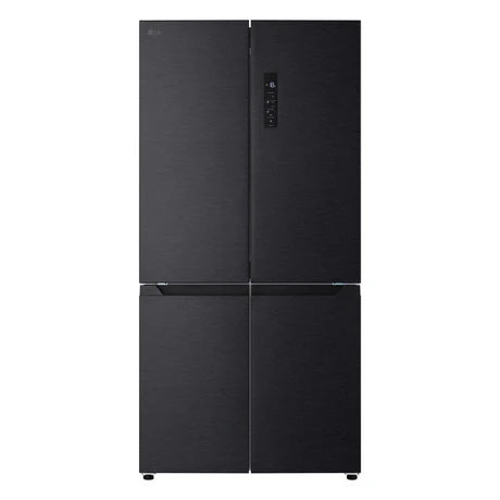 LG GMM42ABBEH 191cm 600L American Style Fridge Freezer in Matte Black - E Rated