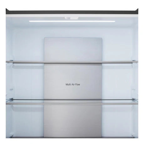 LG GMM42ABBEH 191cm 600L American Style Fridge Freezer in Matte Black - E Rated