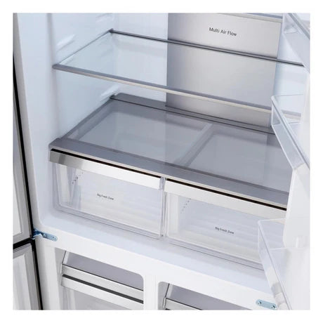 LG GMM42ABBEH 191cm 600L American Style Fridge Freezer in Matte Black - E Rated