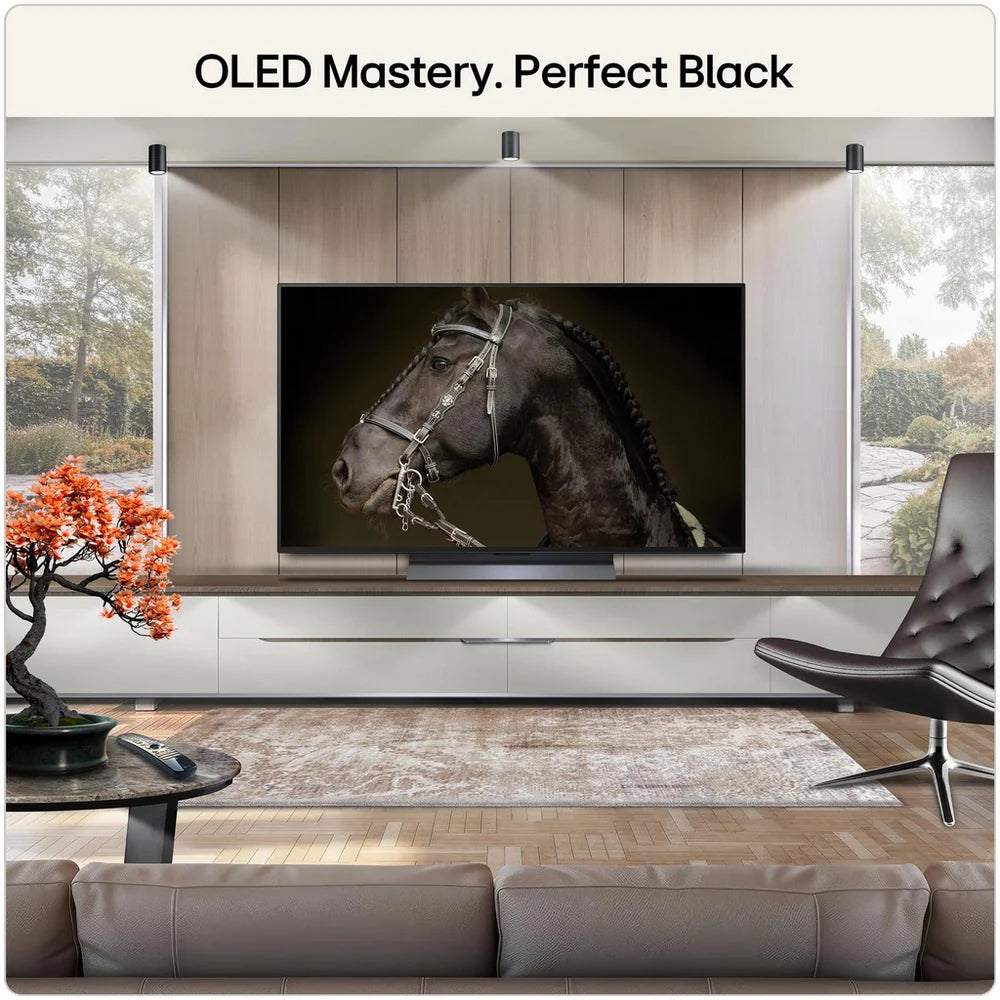 LG OLED65C66LB 65 Inch OLED evo AI C6 4K Ultra HD HDR Smart TV 2026