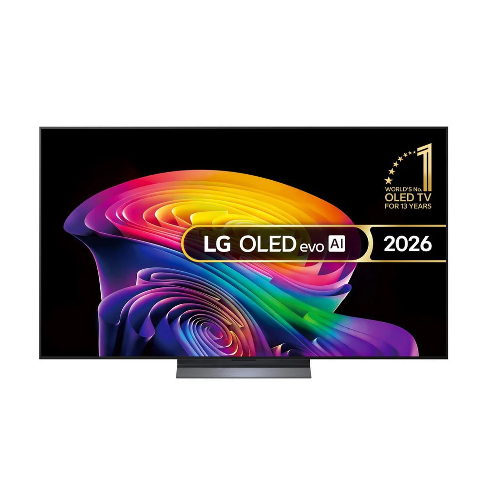 LG OLED65C66LB 65 Inch OLED evo AI C6 4K Ultra HD HDR Smart TV 2026