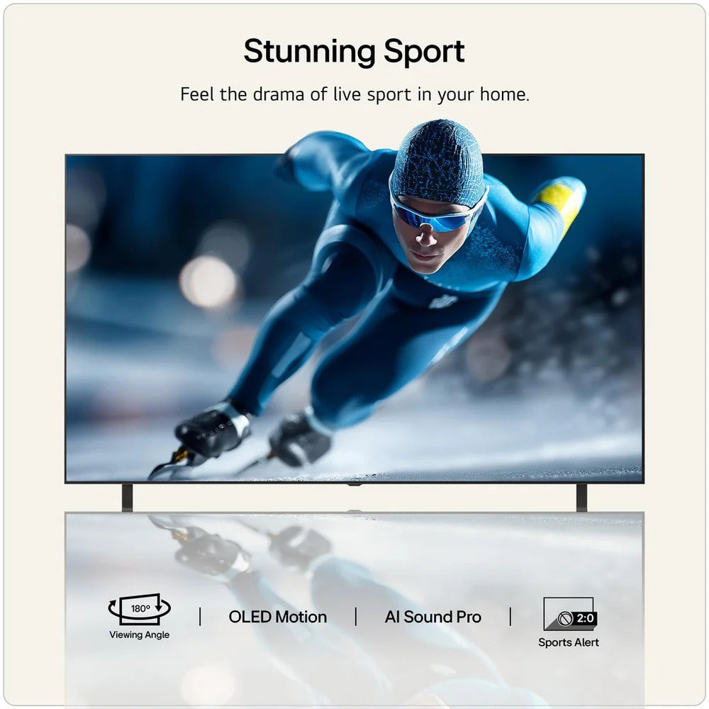 LG OLED83B6ELB 83 Inch OLED 4K Ultra HD HDR Smart AI TV 2026