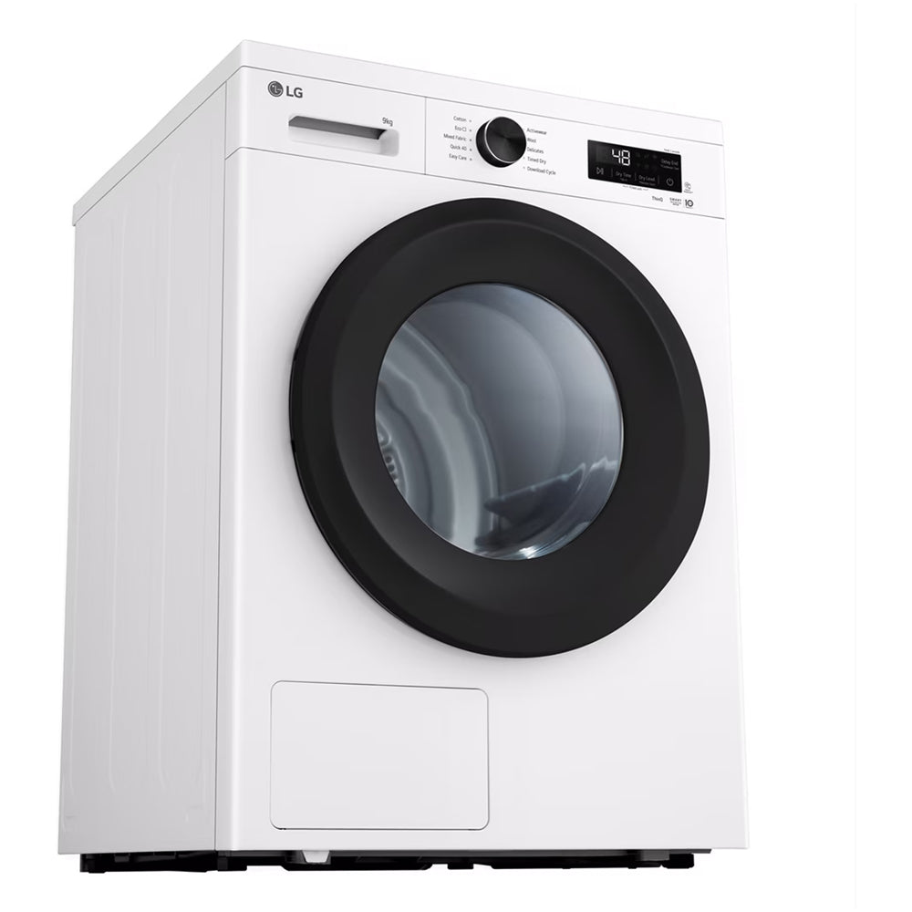 LG RHX1009NWK Sensor Dry 9kg WiFi Enabled Freestanding Heat Pump Tumble Dryer White