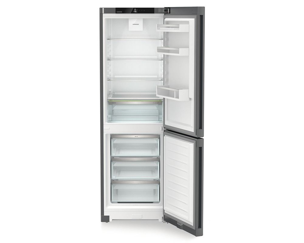 Liebherr CNDGC5203 Pure NoFrost Freestanding 60/40 Fridge Freezer Dark Grey - C Rated