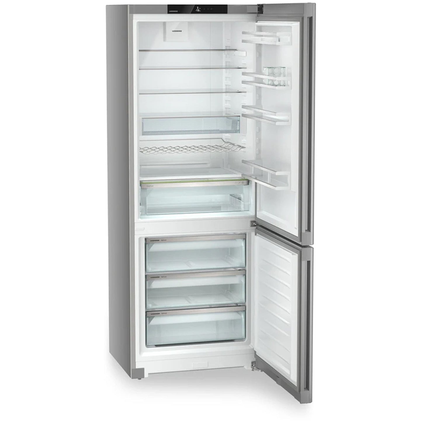 Liebherr Plus CNSFA7723 No Frost Easy Fresh Fridge Freezer Silver