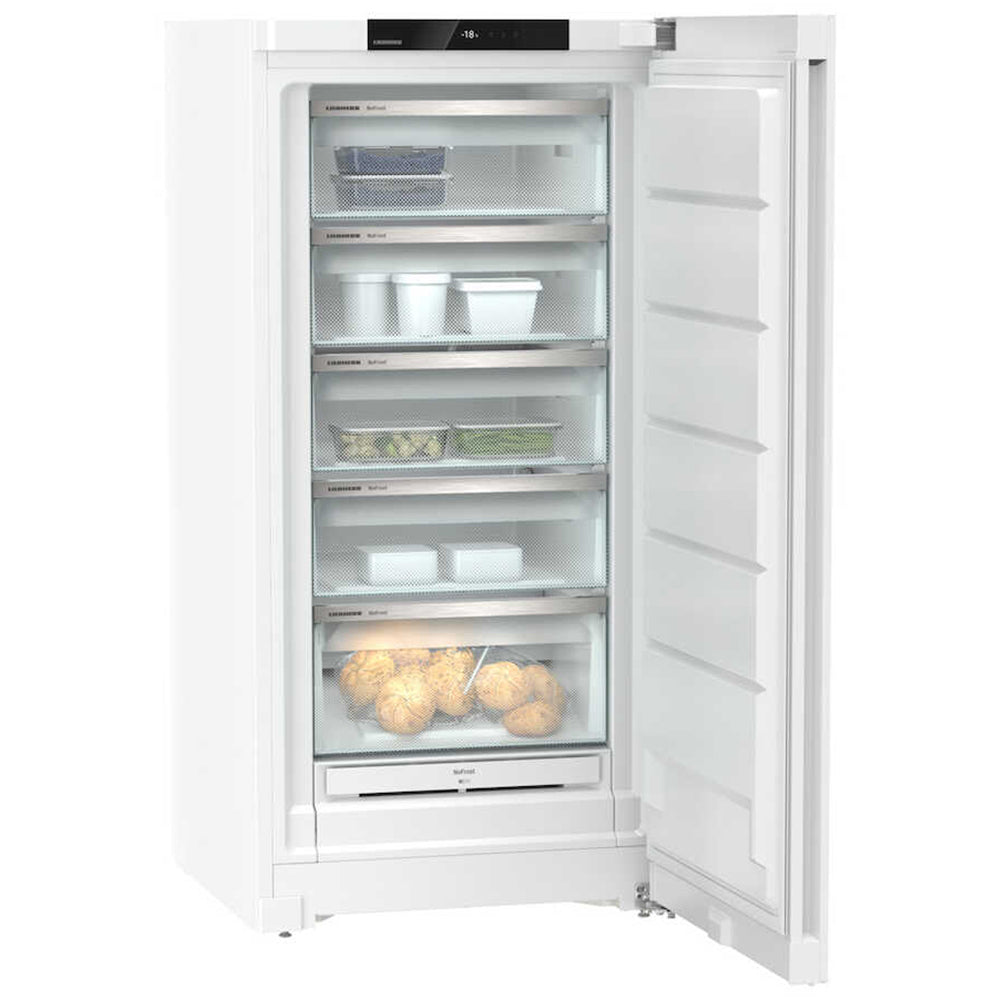 Liebherr Plus FNA6635 Freestanding No Frost Freezer White - A Rated