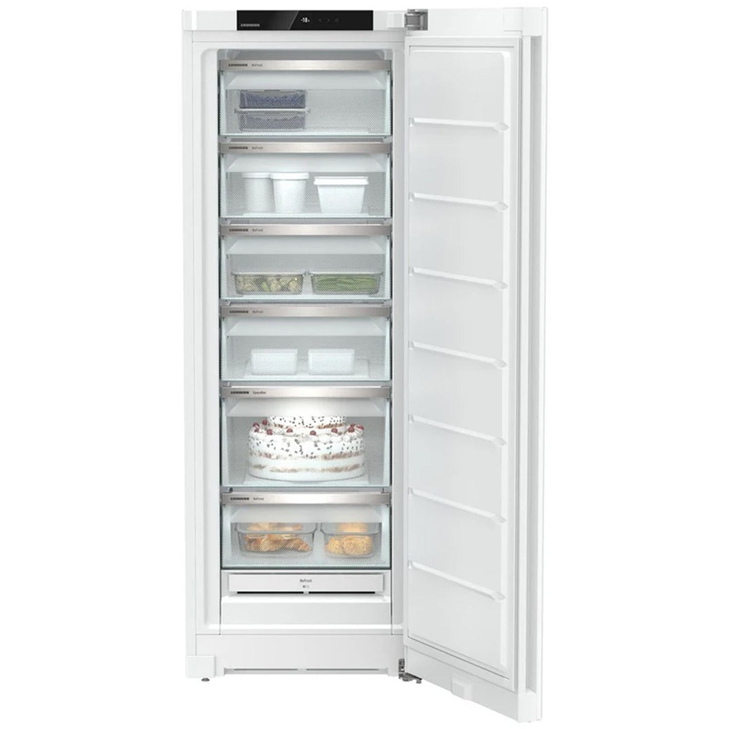 Liebherr Plus FND5026 238L 165.5x60cm No Frost Upright Tall Freestanding Freezer White