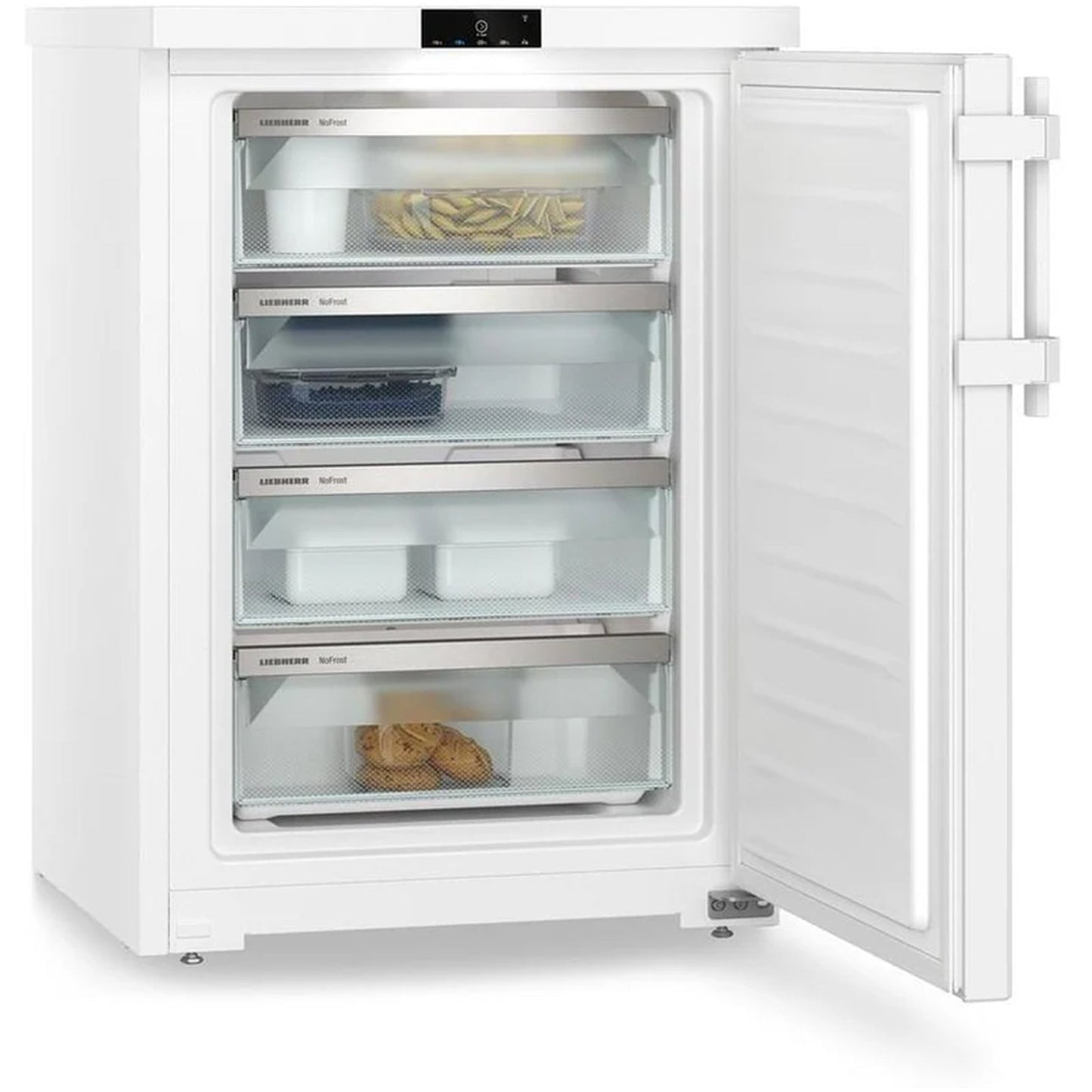 Liebherr Plus FNDI1624 92L 60cm No Frost Under Counter Freestanding Freezer White