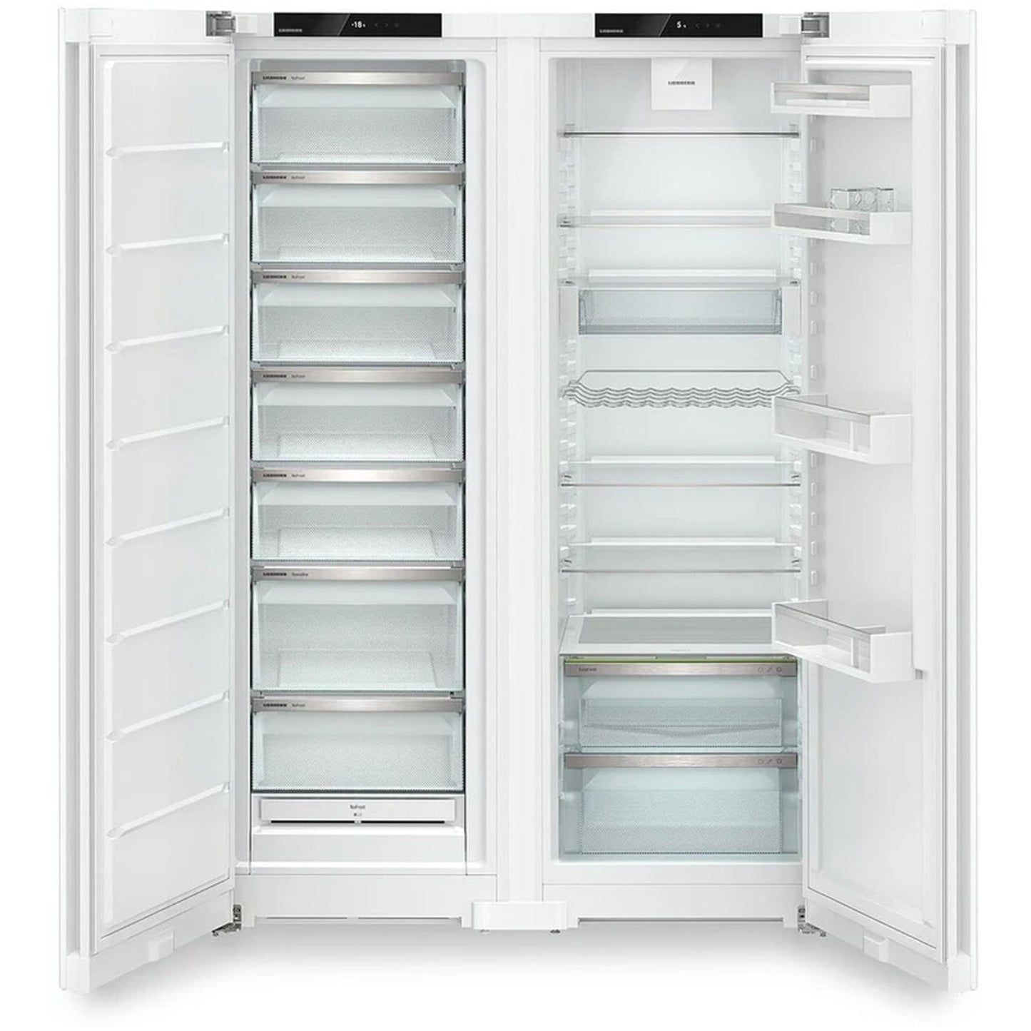 Liebherr Plus XRF5220 667L Freestanding Easy Fresh No Frost Side by Side Fridge Freezer White