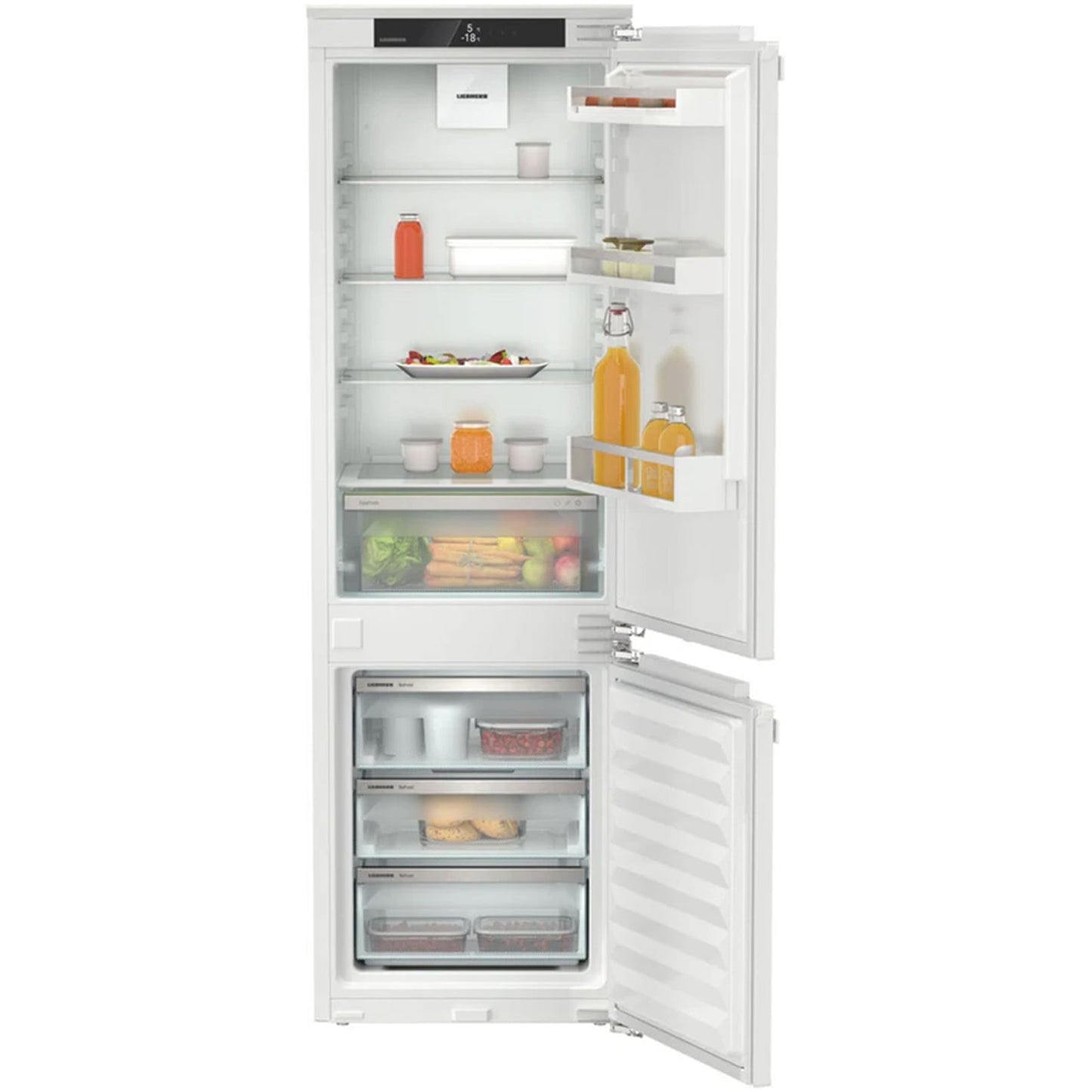 Liebherr Pure ICNC5103 Fully Integrated fridge-freezer with EasyFresh and NoFrost