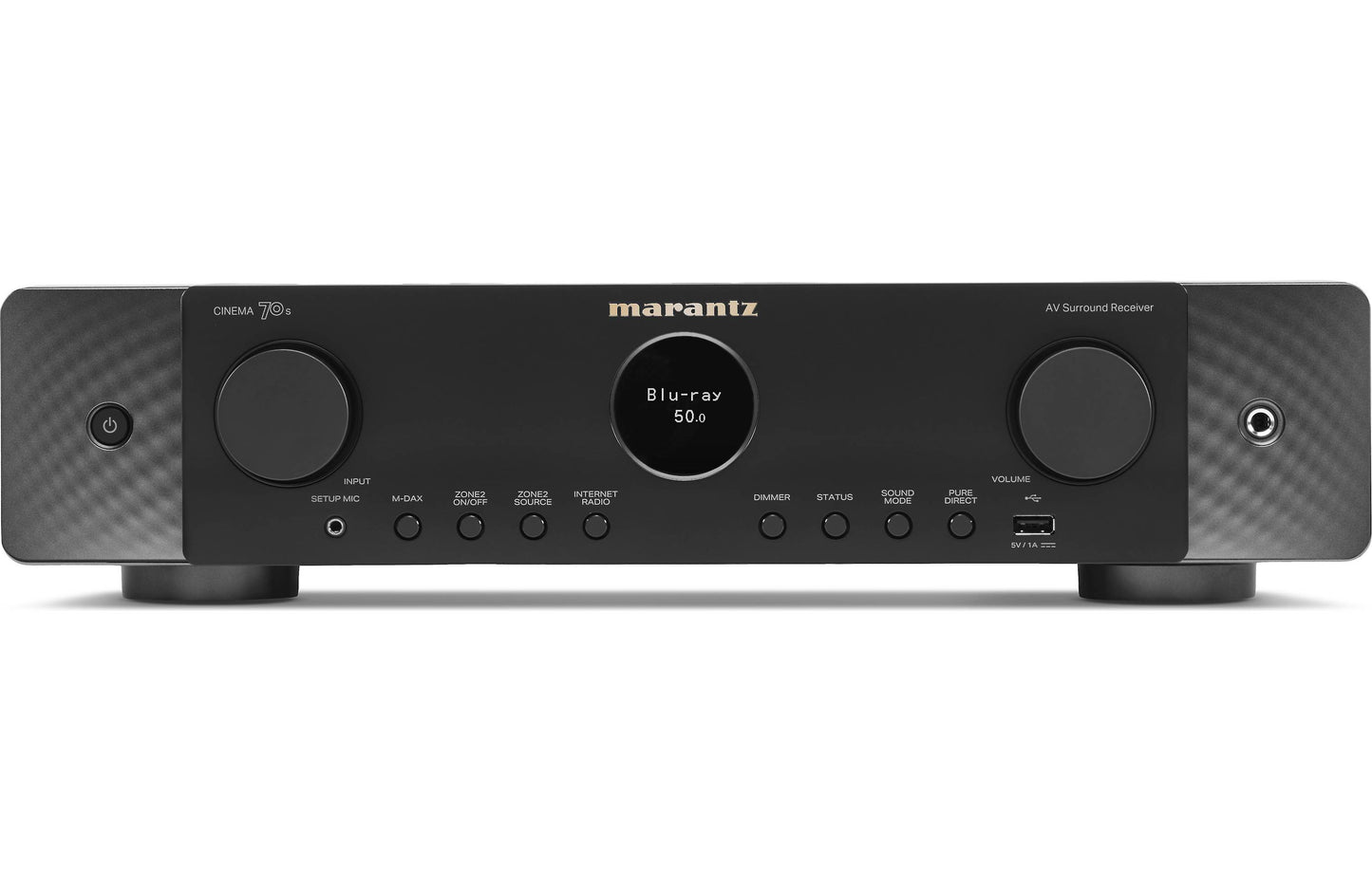 Marantz Cinema 70S Slimline 7.2 Channel Av Receiver HEOS Built-in 8K Dolby Atmos Black
