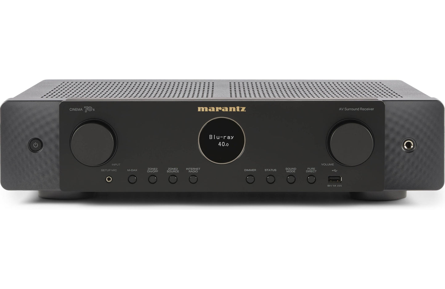 Marantz Cinema 70S Slimline 7.2 Channel Av Receiver HEOS Built-in 8K Dolby Atmos Black