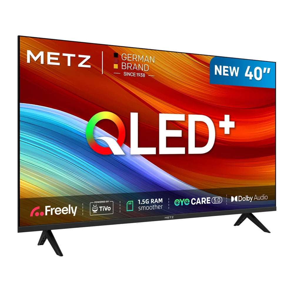 Metz 40MQH6800ZUK 40 Inch HD Smart QLED TV with Freely Power By TiVo