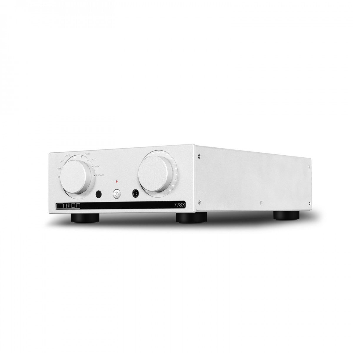 Mission 778X Integrated Amplifier Silver with Wharfedale Diamond 12.3i Floorstanding Speakers Grey Pair Hifi Package