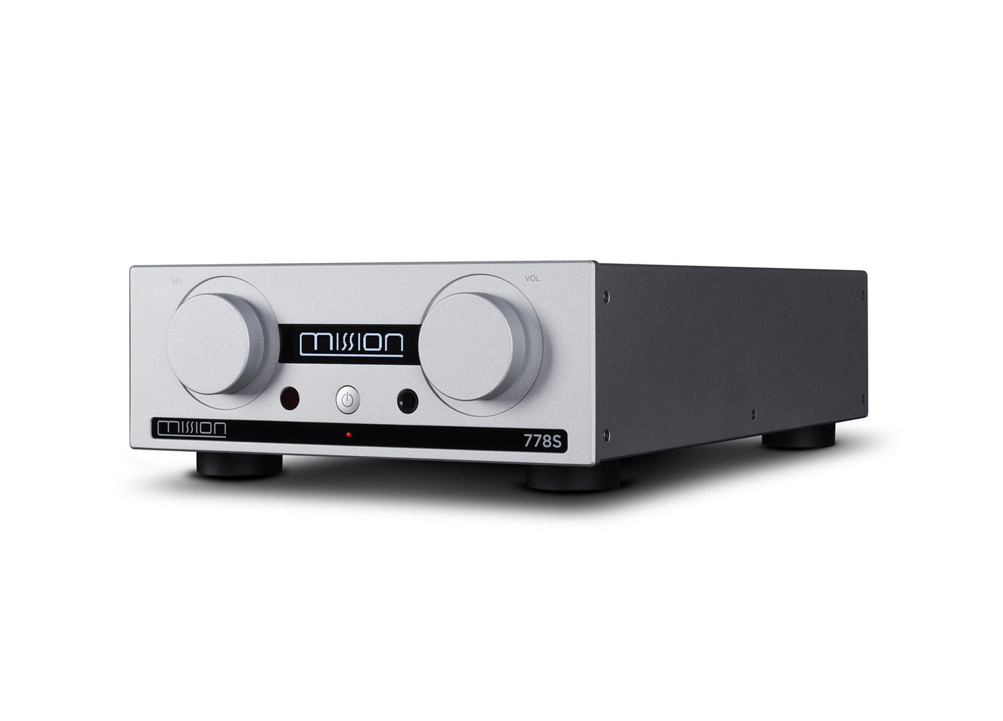 Mission 778X Stereo Amplifier with 778S Streamer HiFi Bundle - Silver