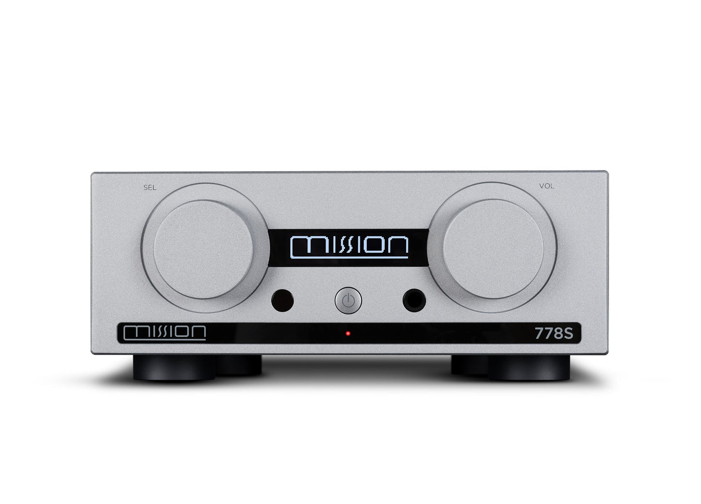 Mission 778X Stereo Amplifier with 778S Streamer HiFi Bundle - Silver