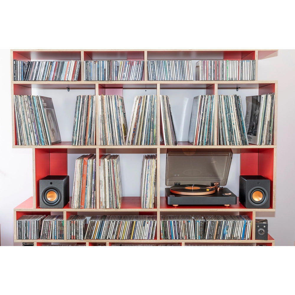 Mitchell Acoustics uStream Groove Turntable & True Wireless Speakers Pair HiFi Package