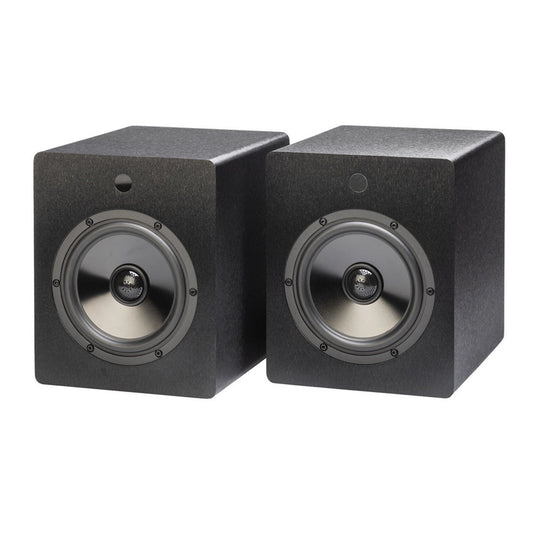Mitchell Acoustics uStream Two Active Stereo Wireless Bookshelf Speakers Pair Black