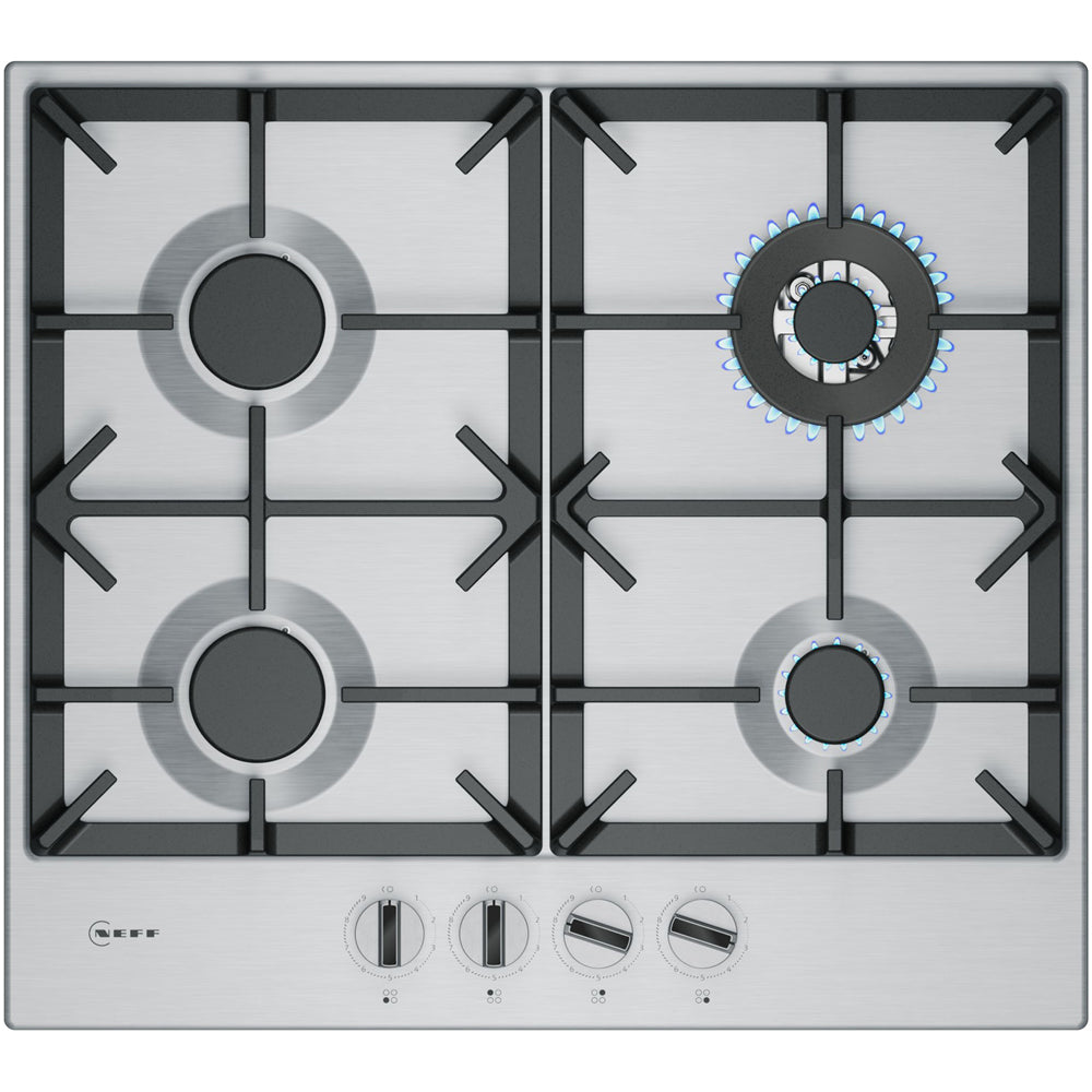 Neff T26CIH8N0 N70 Flame Select 60cm Stainless Steel Gas Hob
