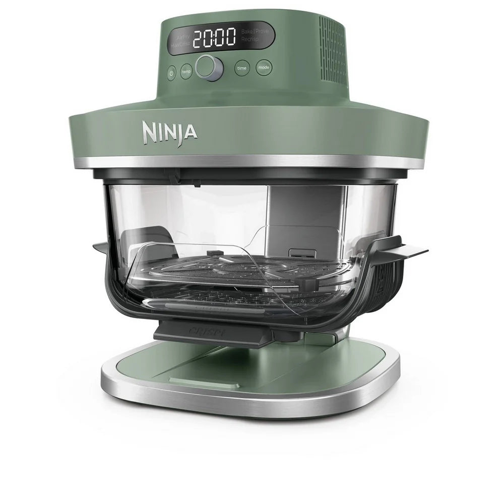 Ninja AS090UKGN CRISPi PRO 5-in-1 XL Glass Air Fryer Green