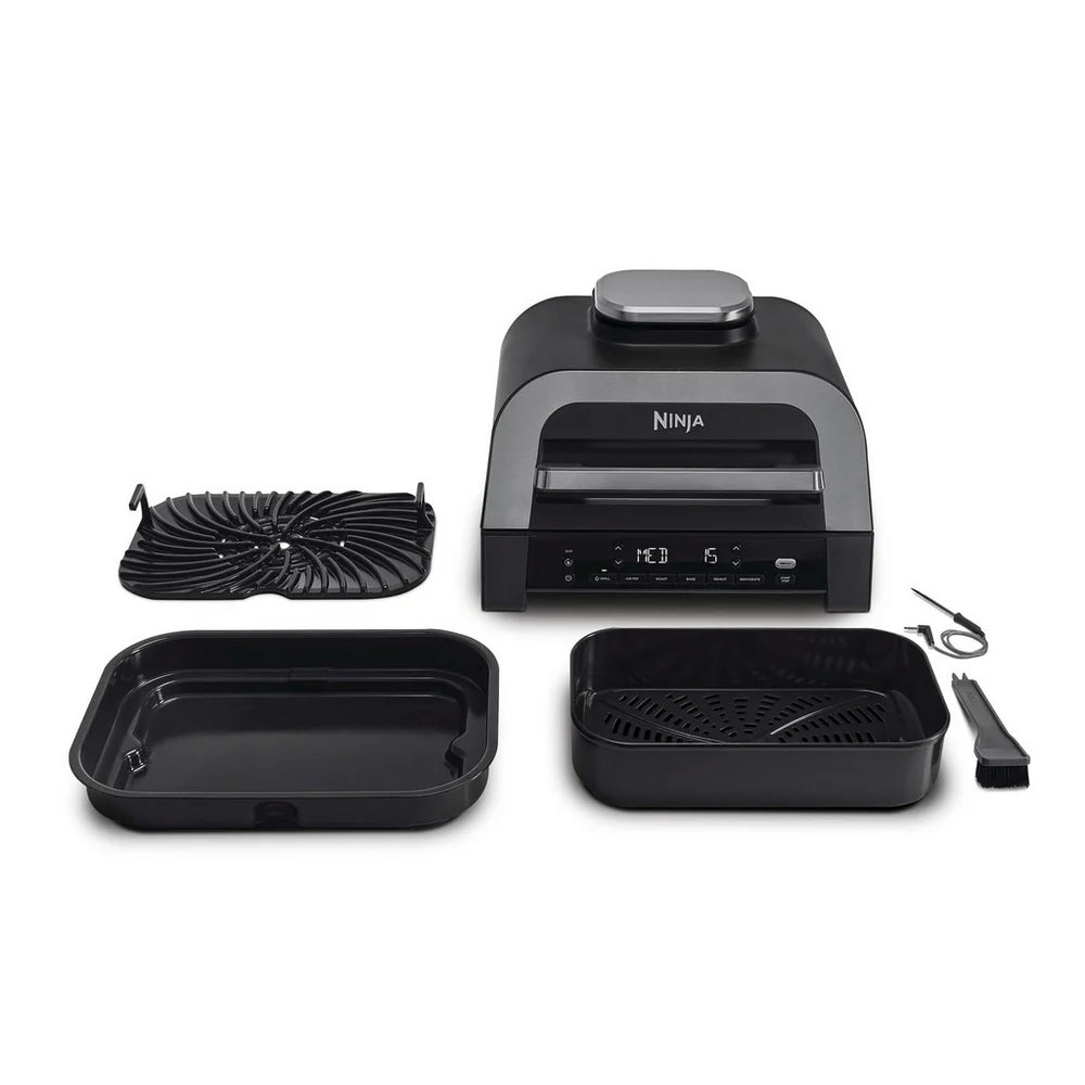 Ninja DG551UK 6-in-1 MAX Air Fryer & Grill Black & Stainless Steel