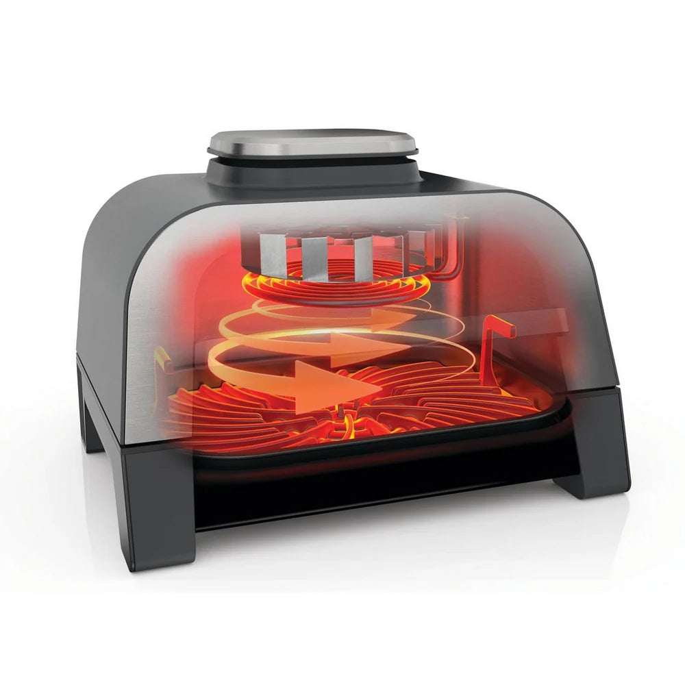 Ninja DG551UK 6-in-1 MAX Air Fryer & Grill Black & Stainless Steel