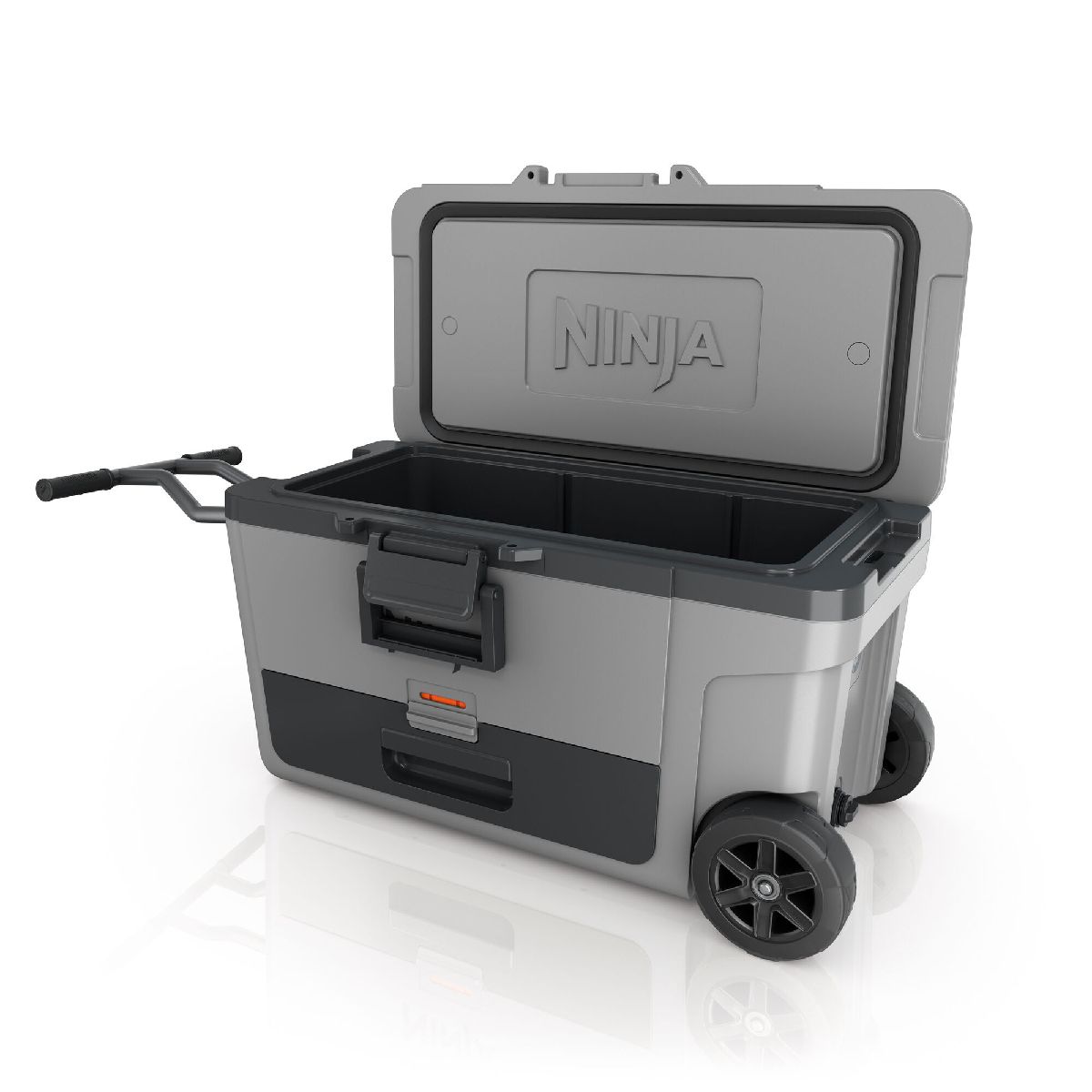 Ninja FB265EUUKGY FrostVault 65QT 61L Wheeled Cooler with Dry Zone Slate Grey