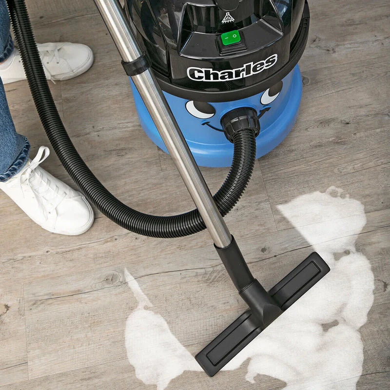 Numatic Charles CVC370 Wet And Dry Vacuum Cleaner Blue 824615