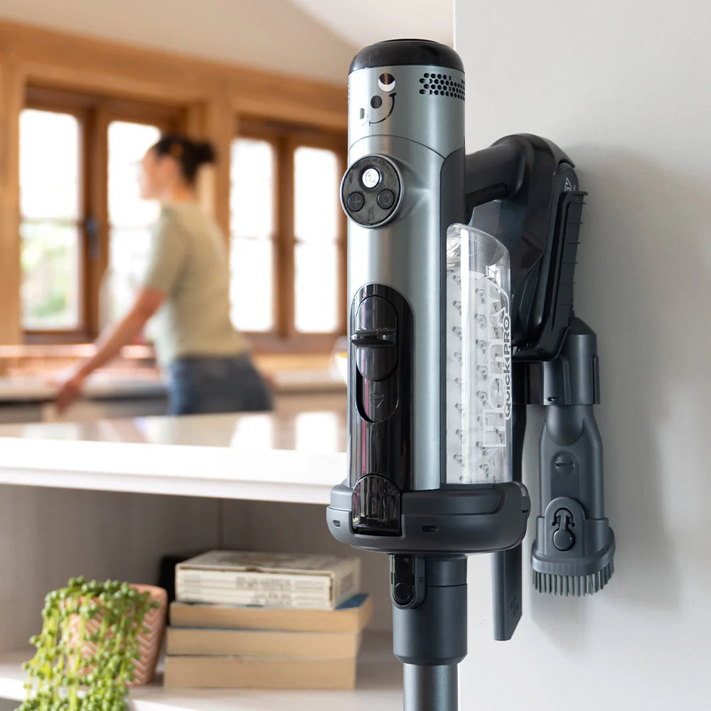 Numatic Henry Quick Pro Cordless Vacuum Cleaner with up to 60 Minutes Run Time Grey - 919149