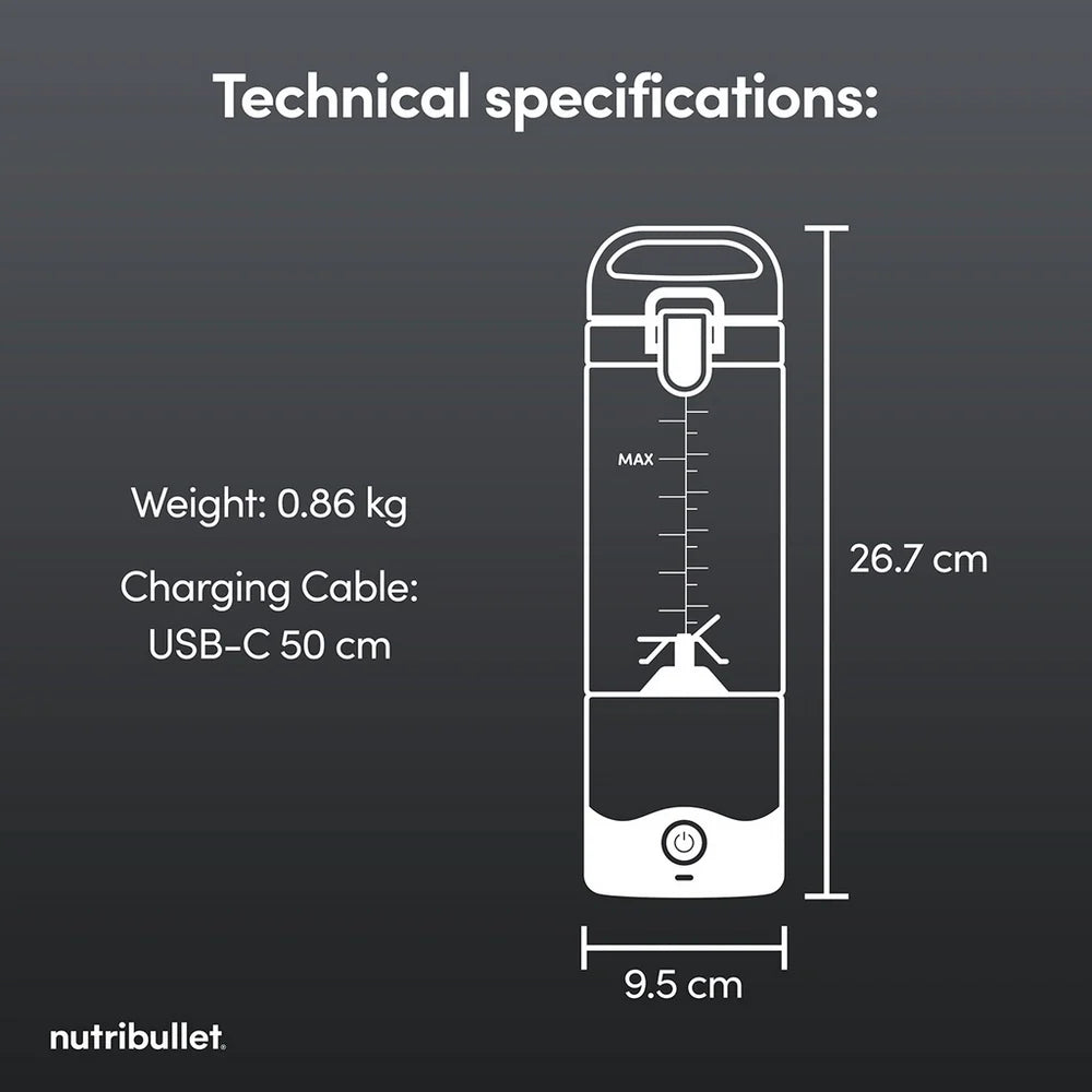 Nutribullet McLaren F1 Team Edition Portable Blender 2777 – Grey