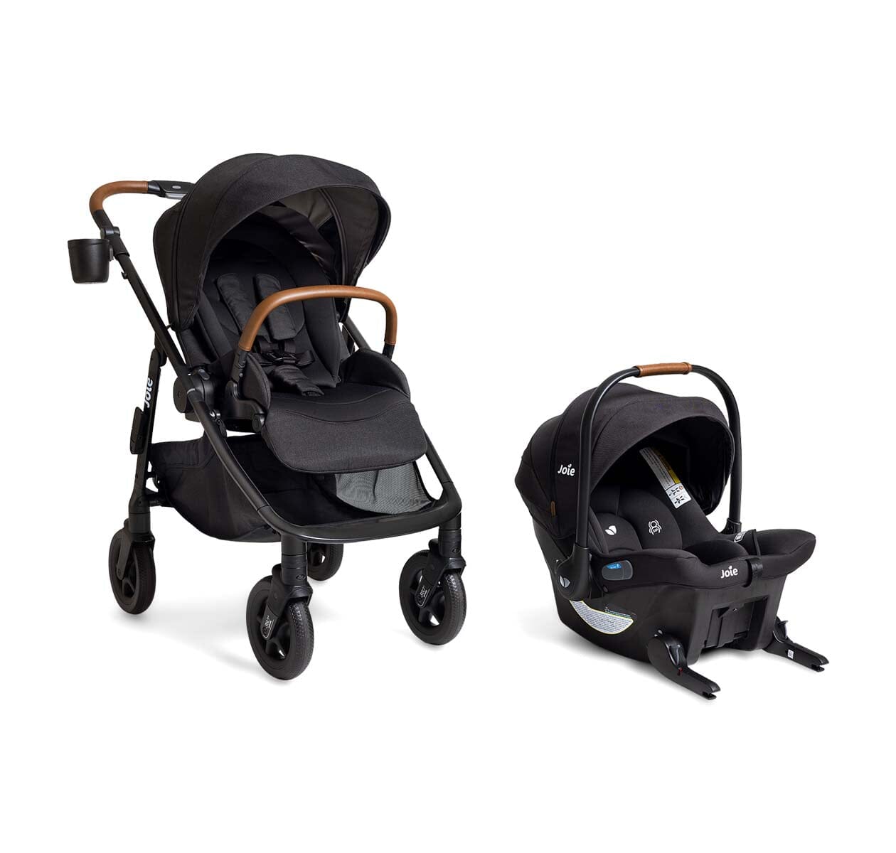 Joie Baby Poppy Whirl & Mint Latch Travel System