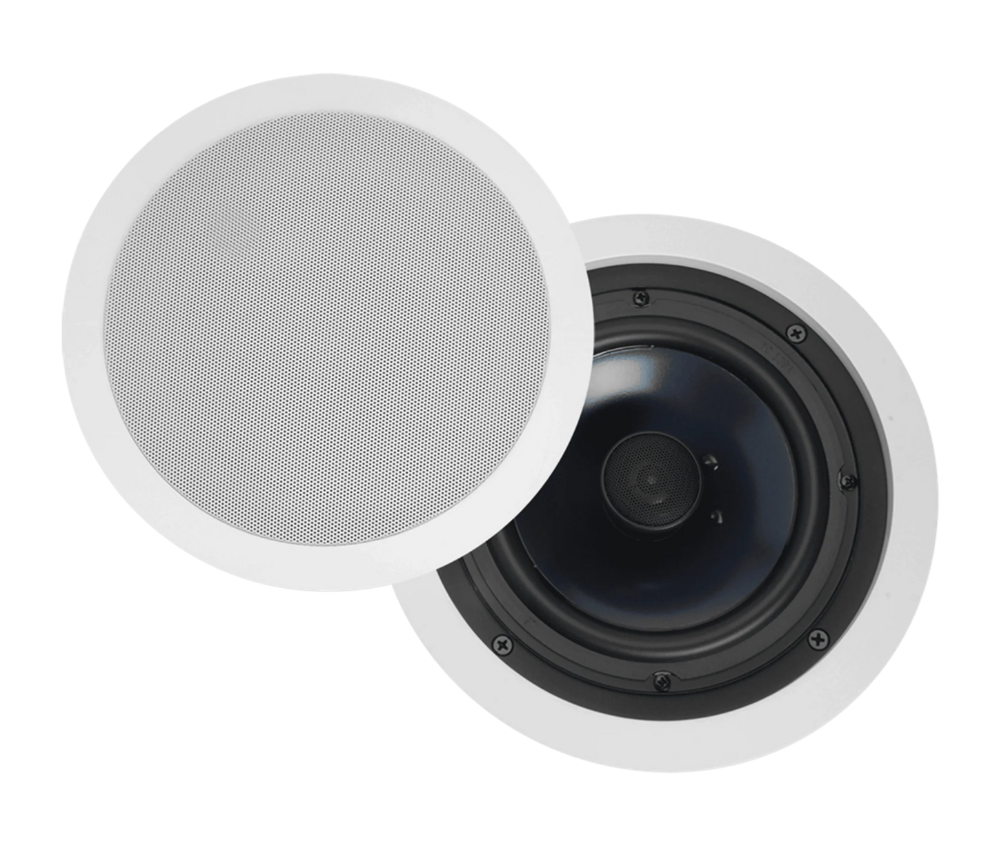 Polk RC80I High-Quality In-Ceiling Speakers Pair with 8Inch Drivers