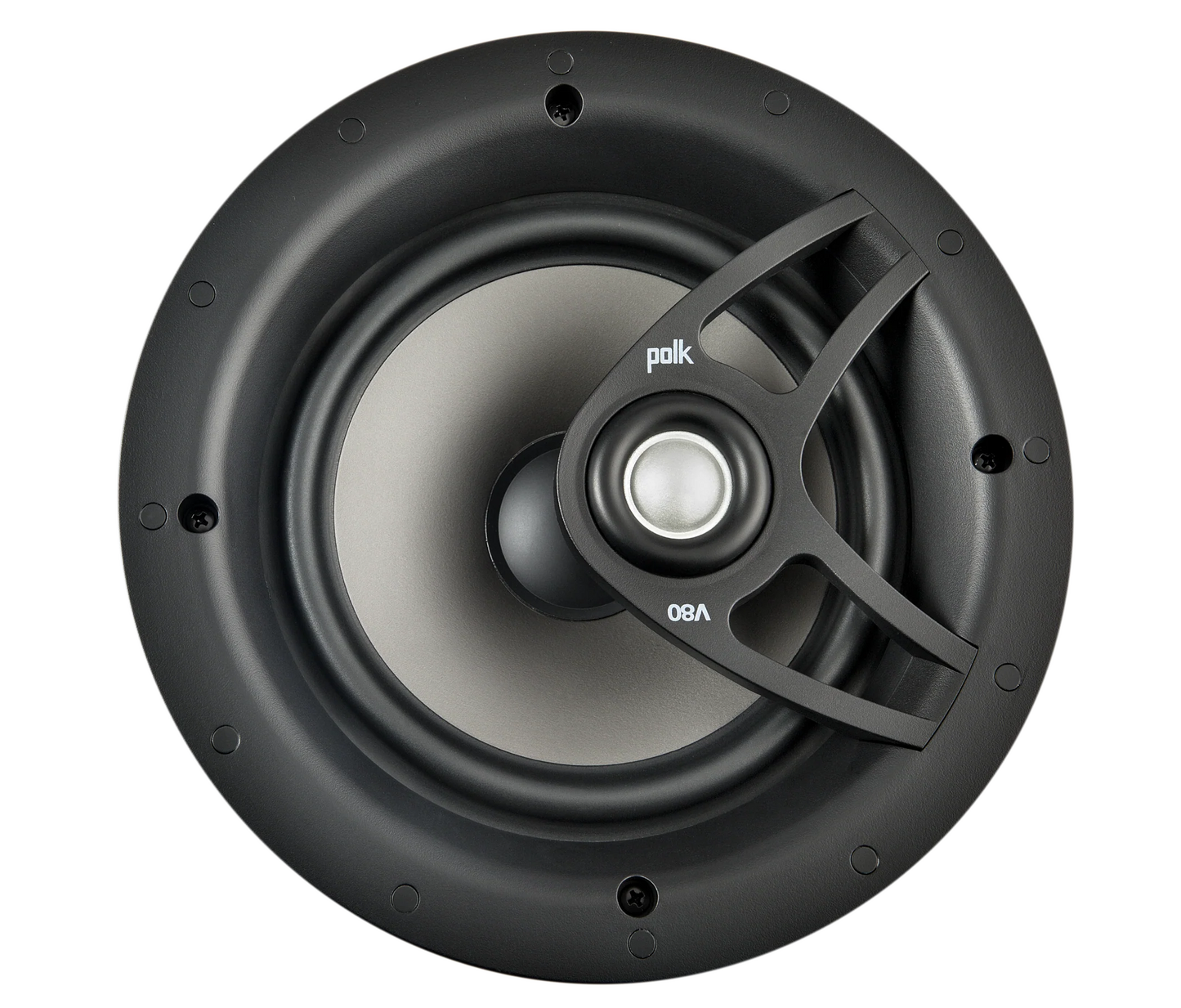 Polk V80 Vanishing In-Ceiling Single Speaker with 8inch Driver