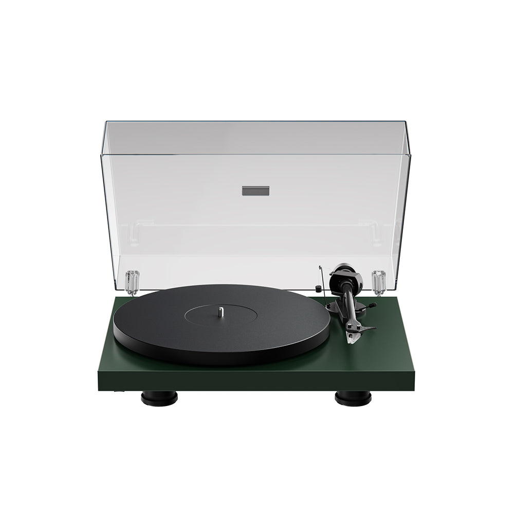 Pro-Ject Debut EVO 2 Turntable Satin Fir Green - Ex-Display Clearance