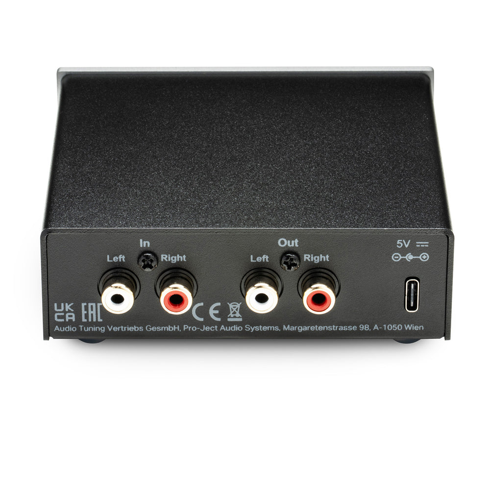 Pro-Ject Head Box E Micro-sized Headphone Amplifier Silver